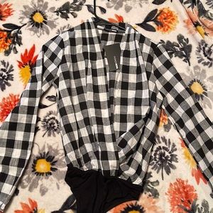 Fashion Nova ; Don’t Count on it Bodysuit ; NEW